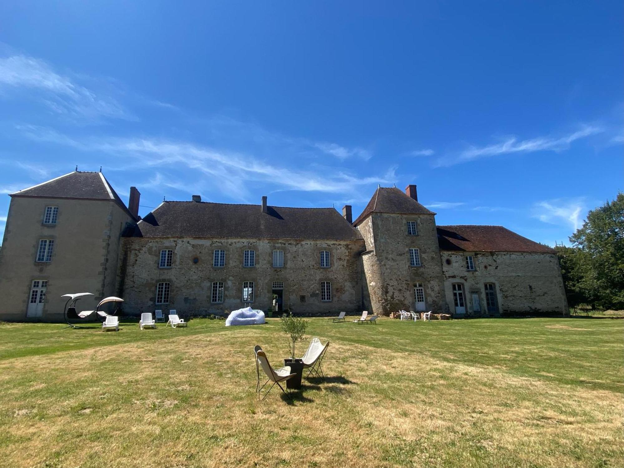 Chateau De Grandsagne Bonnat Bagian luar foto